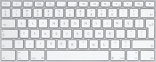 Eline Online teksten keyboard
